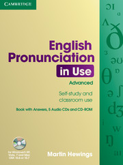 English Pronunciation in Use Advanced Book with Answers 5 Audio CDs and CD-ROM