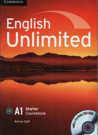 English Unlimited A1 Coursebook with e-Portofolio DVD