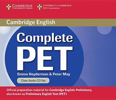 Complete PET Class Audio CDs 2