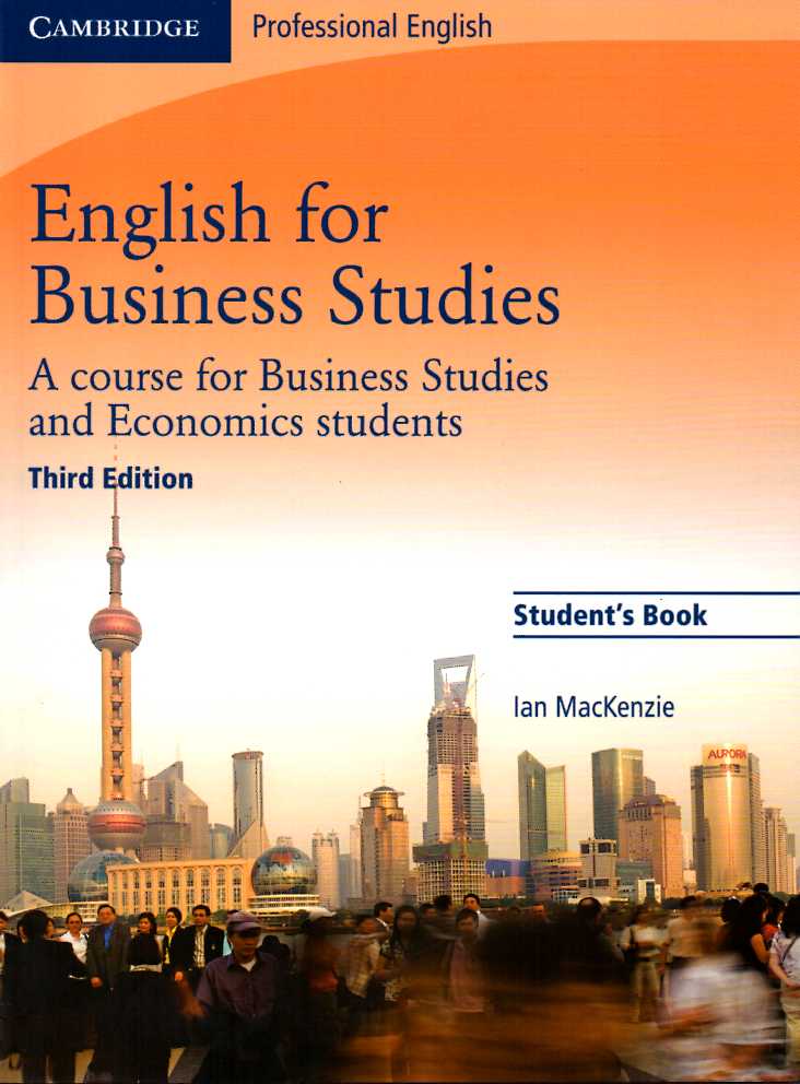 English for Business Studies Student's Book
