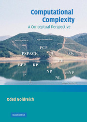 Computational Complexity A Conceptual Perspective