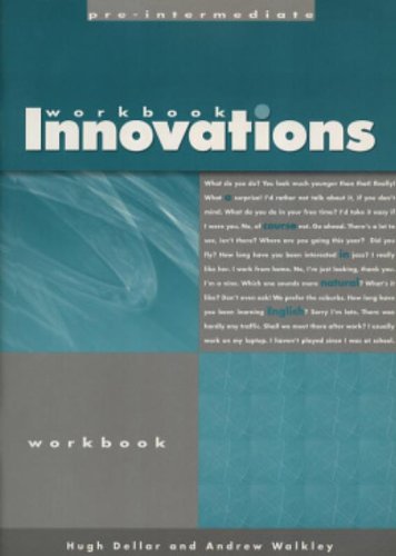 Innovations Pre Intermediate Workbook