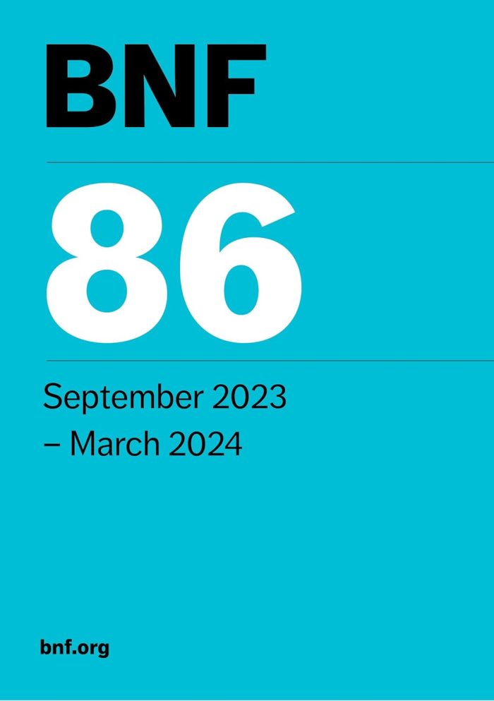 British National Formulary (BNF86) British National Formulary (BNF86)