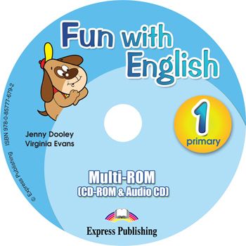 Fun with English 1 Primary multi-ROM CD-ROM & Audio CD