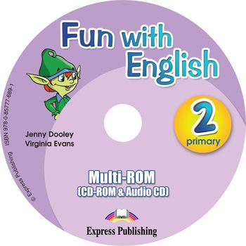 Fun with English 2 Primary multi-ROM CD-ROM & Audio CD
