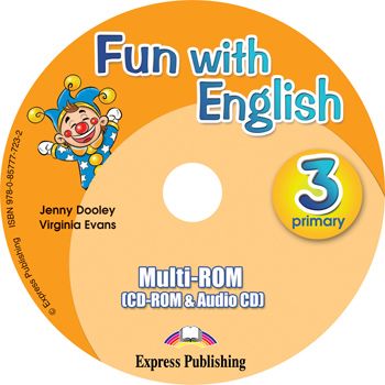 Fun with English 3 Primary  multi-ROM CD-ROM & Audio CD