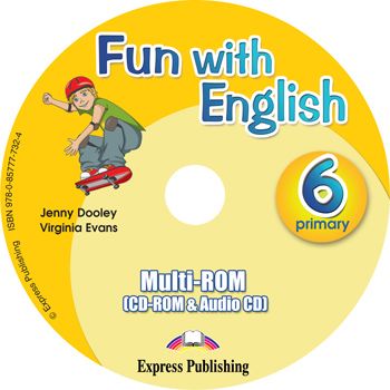 Fun with English 6 Primary multi-ROM CD-ROM & Audio CD