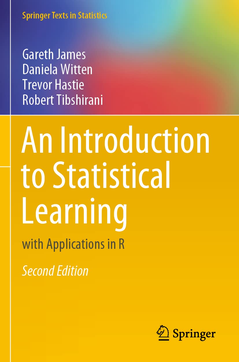 An Introduction to Statistical Learning: with Applications in R