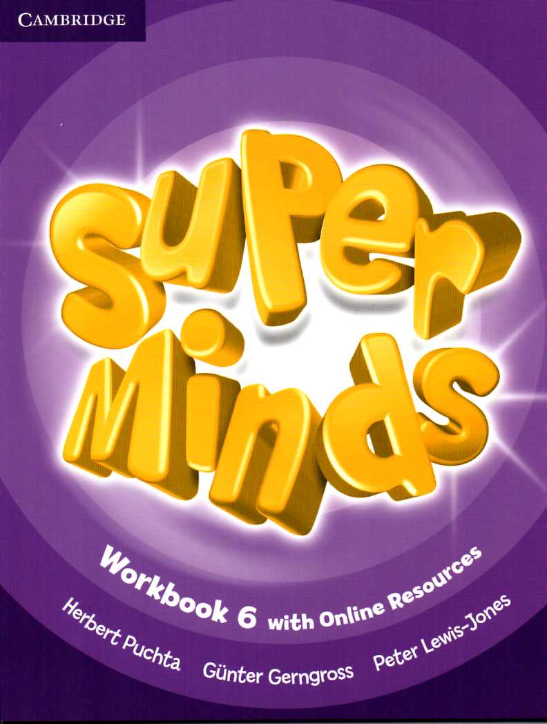 Super Minds Level 6 Workbook with Online Resources