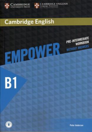 Empower Pre-intermediate B1 Workbook without Answers with Downloadable Audio