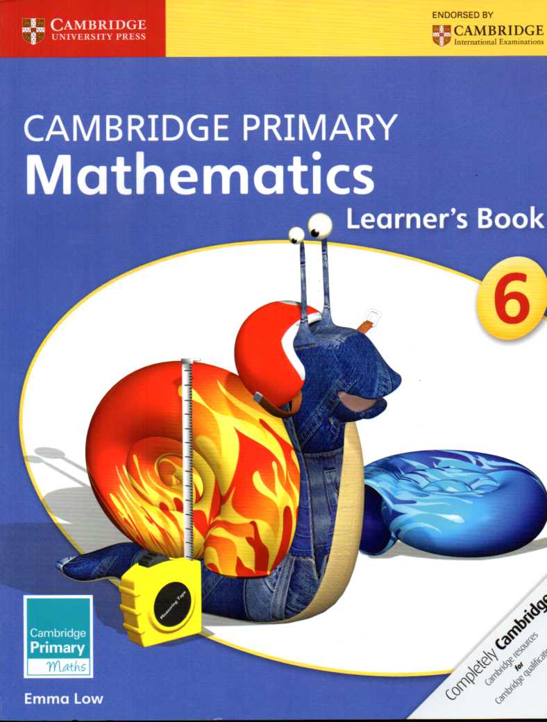 Cambridge Primary Mathematics Stage 6 Learner's Book