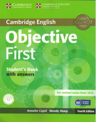 Objective First  Students Book with Answers with CD-ROM 4th Edition