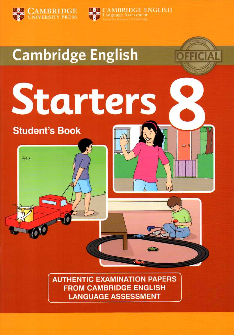 Cambridge Young Learners English Tests Starters 8 Students Book