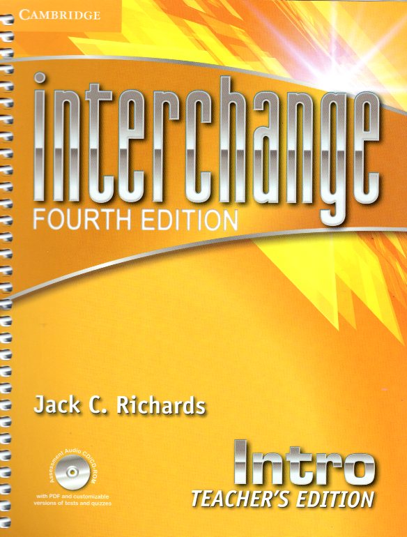 Interchange Intro Teacher's Edition with Assessment Audio CD/CD-ROM 4th Edition