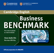 Business Benchmark Pre-intermediate to Intermediate BULATS Class Audio CDs 2