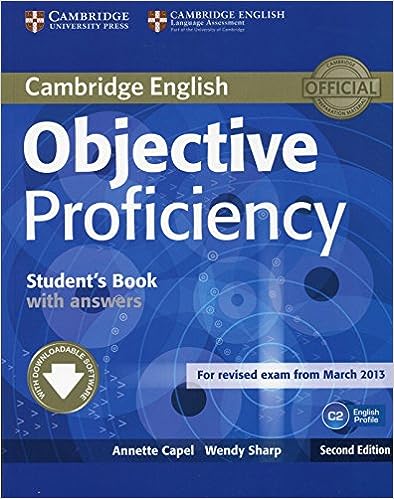 Objective Proficiency Students Book with Answers with Downloadable Software