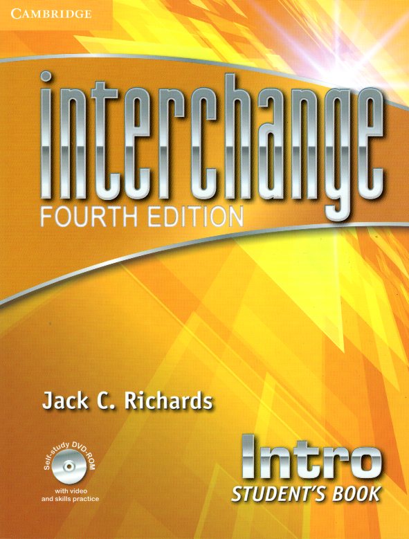 Interchange Intro Student's Book with Self-study DVD-ROM 4th Edition