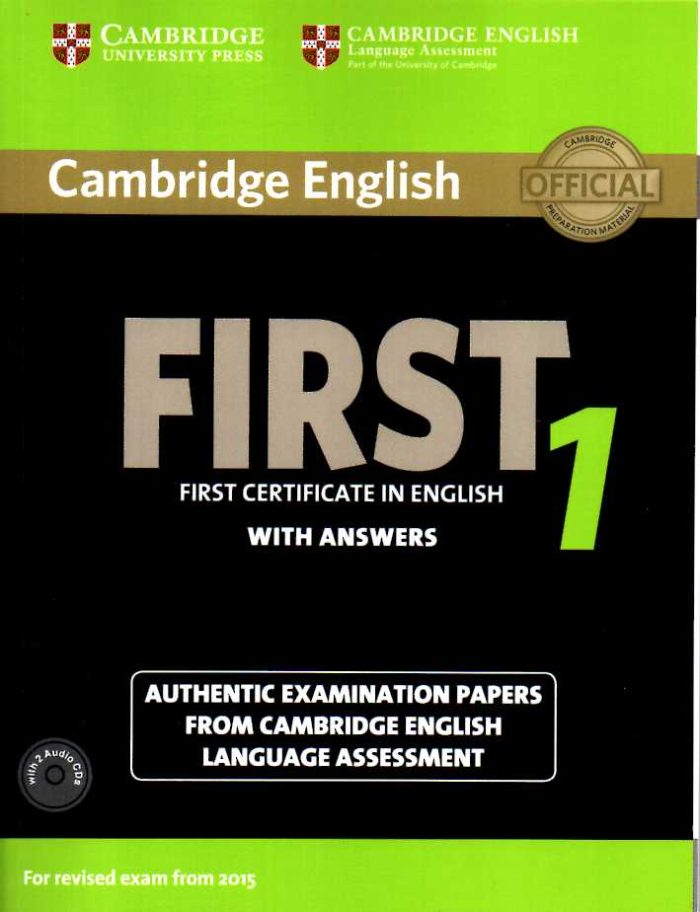 Cambridge English First 1 Students Book Pack and Audio CDs 2 Cambridge English First 1 Students Book Pack and Audio CDs 2