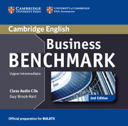 Business Benchmark Upper Intermediate BULATS Class Audio CDs 2 2nd Edition