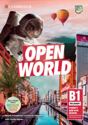 Open World Preliminary Self Study Pack Student's Book Pack (Student's Book without Answers with Online Practice and Workbook without Answers with Audio Download)