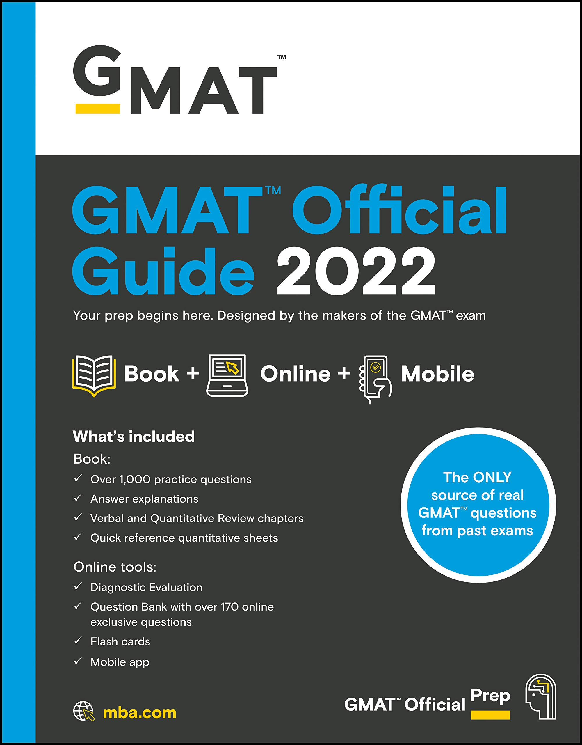 GMAT Official Guide 2022 Book + Online Question