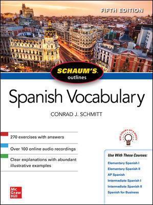 Schaum's Outline of Spanish Vocabulary 5th Edition