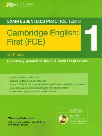 Exam Essentials Cambridge First Practice Test 1 with Key and DVD-ROM