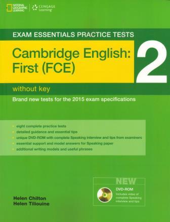 Exam Essentials Cambridge First Practice Test 2 without Key + DVD-ROM
