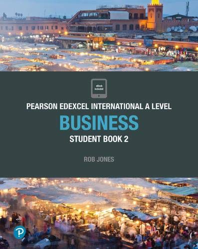 Pearson Edexcel International A Level Business Student Book 2 + eBook