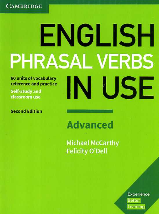 English Phrasal Verbs in Use Advanced Book with answers Second edition