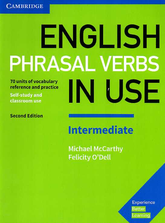 English Phrasal Verbs in Use Intermediate Book with answers Second edition