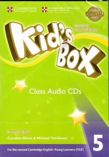 Kid's Box Level 5 Class Audio CDs (3) Updated 2nd Edition