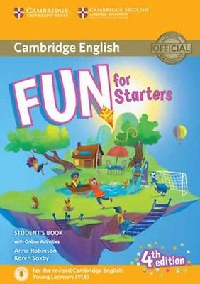 Fun for Starters Student's Book with audio with online activities Fourth edition