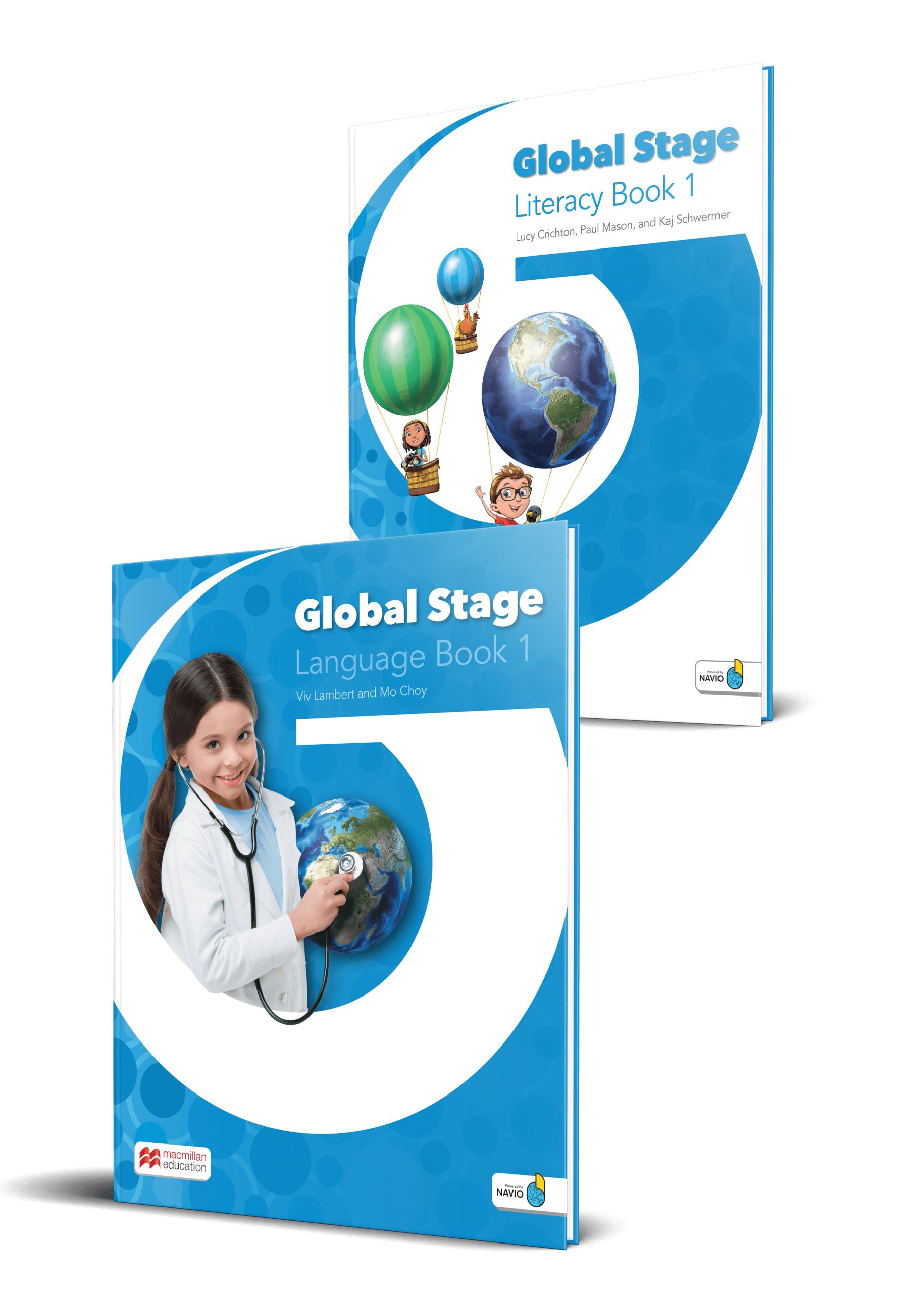 Global Stage Level 1 Literacy Book and Language Book with Navio App