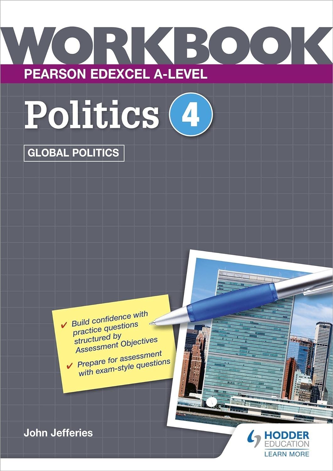 Pearson Edexcel A Level Politics Workbook 4 Global Politics