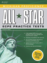 Michigan Proficiency All Star ECPE Practice Tests Student Book & Glossary Pack