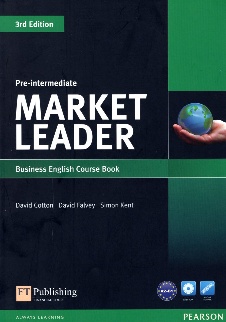 Market Leader Pre-Intermediate Coursebook with DVD-ROM + Class Audio 3rd Edition