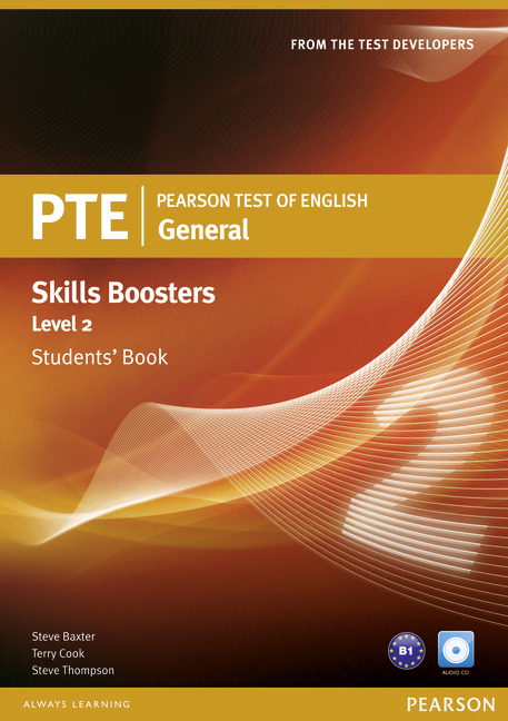 PTE General Skills Booster Level 2 Student Book with Audio CD