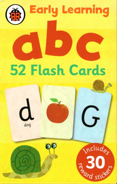 Early Learning: ABC 52 Flashcards