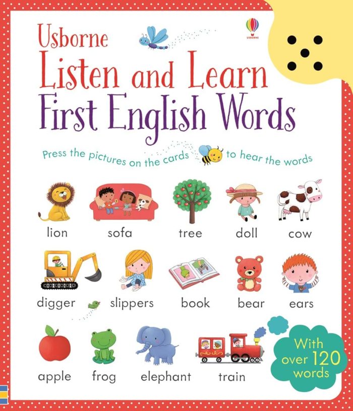 Usborne Listen and Learn First English Words Usborne Listen and Learn First English Words