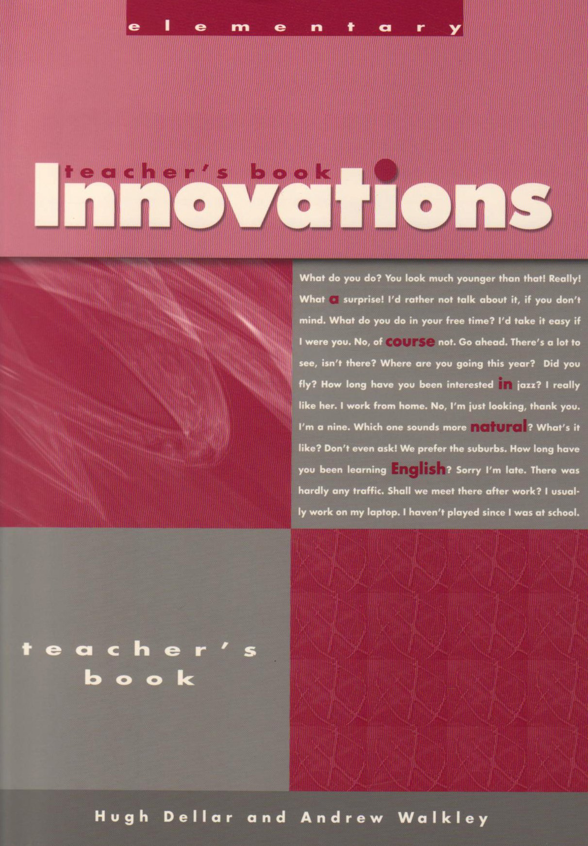 Innovations Elementary Teacher's Book