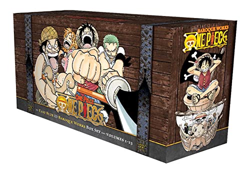 One Piece Box Set East Blue and Baroque Works Volumes 1-23