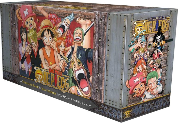 One Piece Box Set 3 Thriller Bark to New World Volumes 47-70 with Premium One Piece Box Set 3 Thriller Bark to New World Volumes 47-70 with Premium