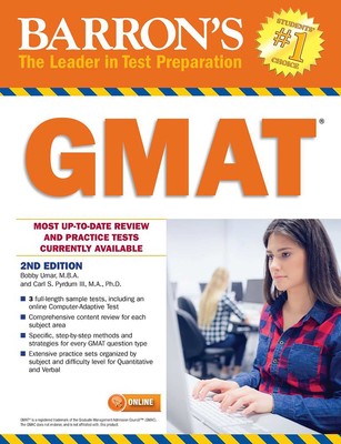 Barron's GMAT with Bonus Online Tests 2nd Edition
