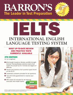 BARRON'S IELTS WITH MP3 CD 4th Edition
