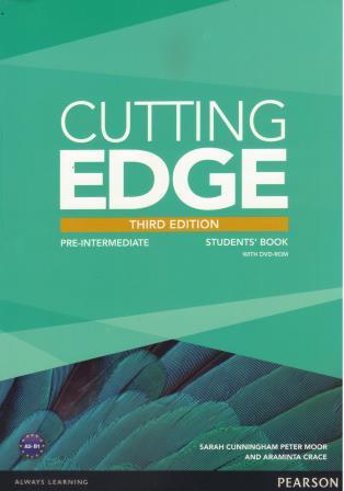 Cutting Edge Pre-intermediate Students' Book with DVD 3rd Edition