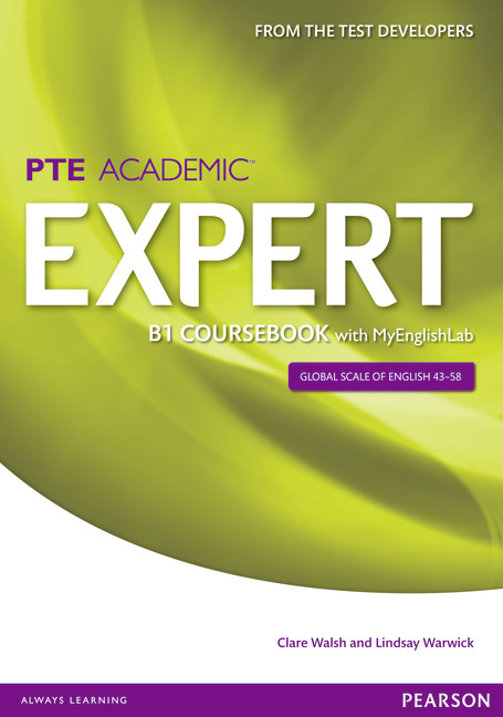 Expert PTE Academic B1 Coursebook with MyEnglishLab
