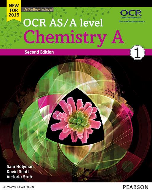 OCR A level Chemistry A Student Book + ActiveBook Book 1