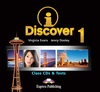 iDiscover 1 Class Audio CDs & Tests set of 2
