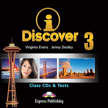 iDiscover 3 Class Audio CDs & Tests set of 2